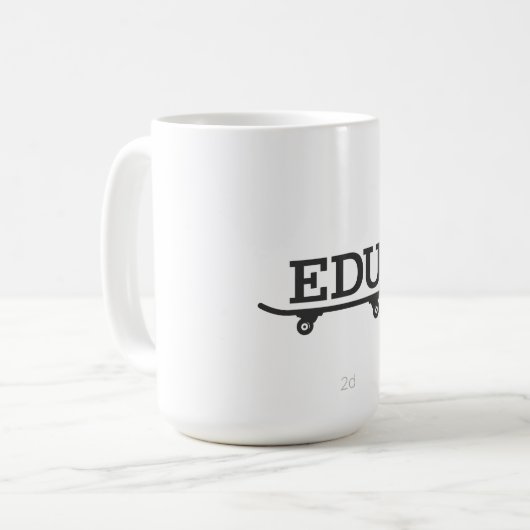 EduSkate Coffee Mok (Voorkant links)