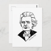 Edvard Grieg Briefkaart (Voorkant / Achterkant)