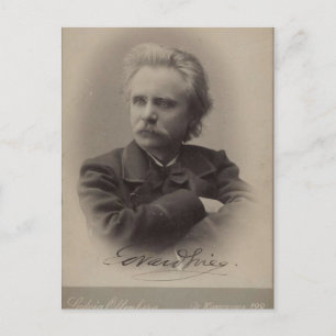 Edvard Grieg Briefkaart