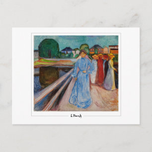 Edvard Munch #14-3 - Kunst Briefkaart