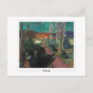 Edvard Munch #621-2 - Kunst Briefkaart