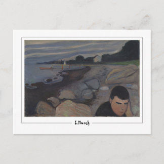 Edvard Munch #767-3 - Kunst Briefkaart