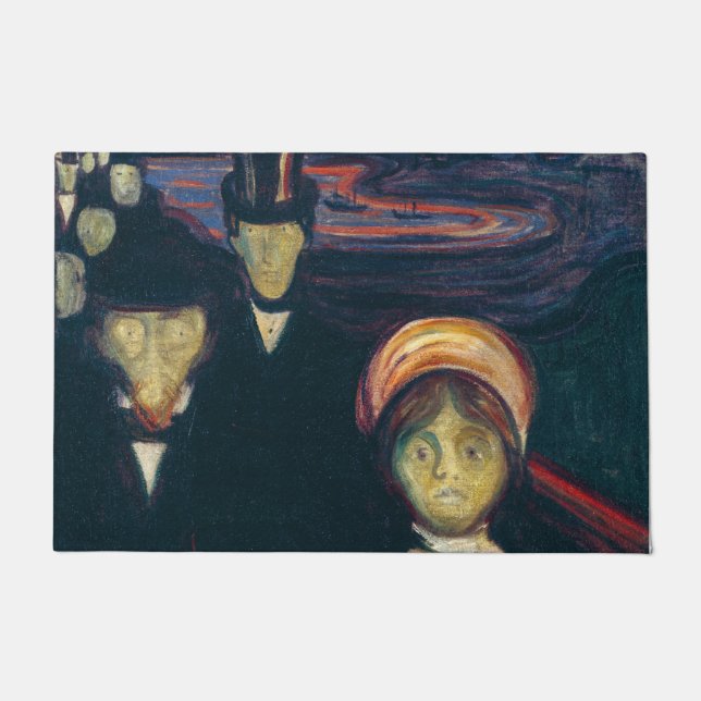 Edvard Munch - Angst Deurmat (Voorkant)