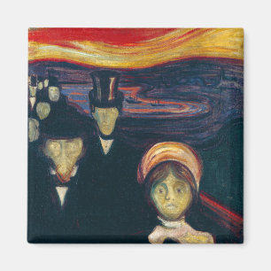 Edvard Munch - Angst Magneet