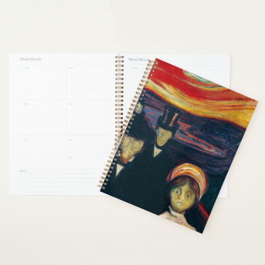 Edvard Munch - Angst Planner (Display)