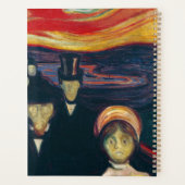 Edvard Munch - Angst Planner (Achterkant)
