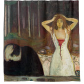 Edvard Munch - Ashes Douchegordijn (Voorkant)