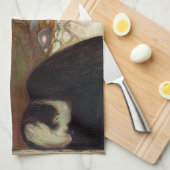 Edvard Munch - Ashes Theedoek (Quarter Fold)