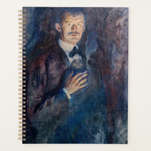Edvard Munch - Autoportrait avec cigarette (Devant)