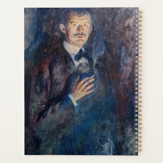 Edvard Munch - Autoportrait avec cigarette (Dos)