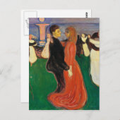 Edvard Munch - Dans of Life Briefkaart (Voorkant / Achterkant)