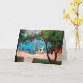 Edvard Munch - Dans on the Beach Kaart (Gele Bloem)
