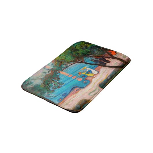 Edvard Munch - Dans op het strand Badmat (Gekanteld)