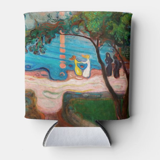 Edvard Munch - Dans op het strand Blikjeskoeler (Voorkant)