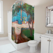 Edvard Munch - Dans op het strand Douchegordijn (In situ)