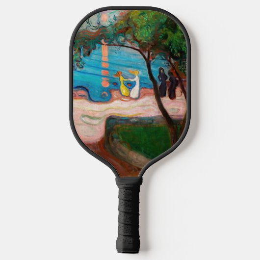 Edvard Munch - Dans op het strand Pickleball Paddle (Achterkant)