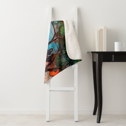Edvard Munch - Dans op het strand Sherpa Deken (In situ)