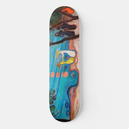 Edvard Munch - Dans op het strand Skateboard (Voorkant)