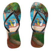 Edvard Munch - Dans op het strand Teenslippers (Voetbed)