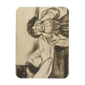 Edvard Munch - De dode moeder en haar kind Magneet (Verticaal)