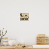 Edvard Munch - De dode moeder en haar kind Poster (Keuken)