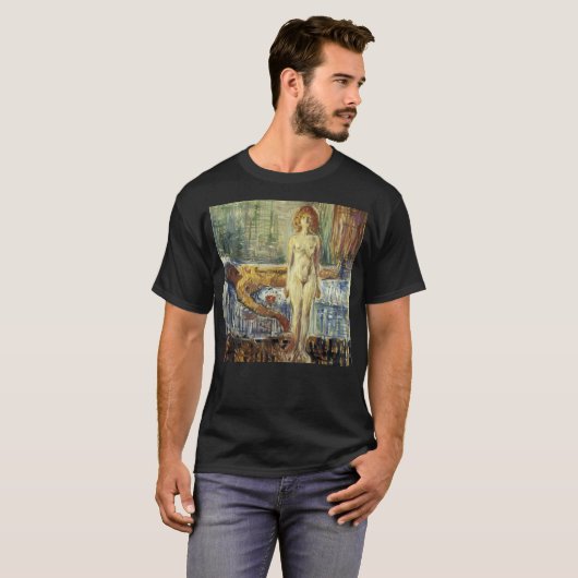 Edvard Munch - De dood van Marat II T-shirt (Voorkant volledig)