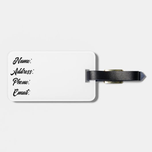 Edvard Munch, De eik Bagagelabel (Achterkant horizontaal)