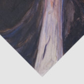 Edvard Munch - De meisjes op de brug 1901 Tissuepapier (Detail)