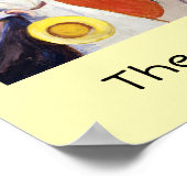 Edvard Munch - De meisjes op de brug Poster (Hoek)