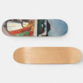 Edvard Munch - De meisjes op de brug Skateboard (Horizontaal)