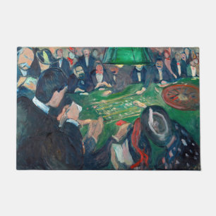 Edvard Munch - De Roulette-tabel in Monte Carlo Deurmat