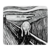 Edvard Munch - De schermlithograaf Snijplank (Voorkant)