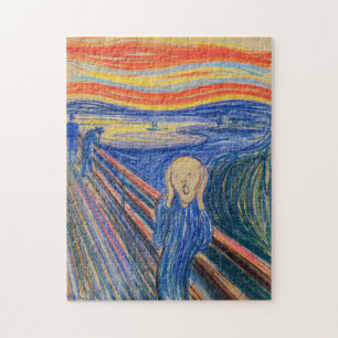 Edvard Munch - De Schreeuw 1895 Legpuzzel