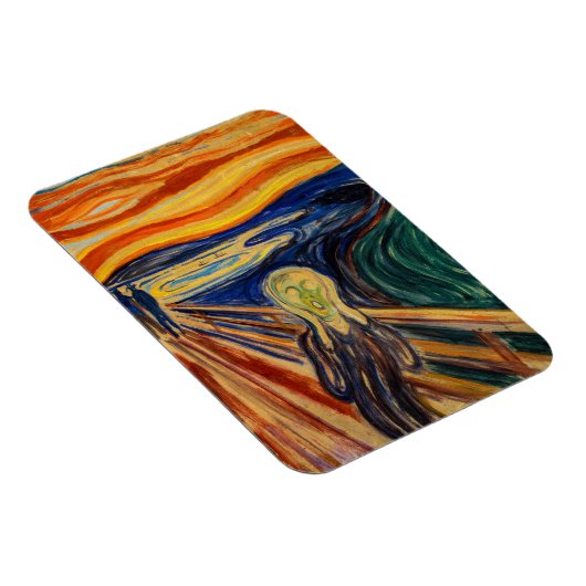 Edvard Munch - De Schreeuw 1910 Magneet (Rechterzijde)