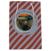 Edvard Munch De Schreeuw Feest Items Collectie Medium Cadeauzakje (Voorkant)