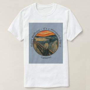 Edvard Munch De Schreeuw Feest Items Collectie T-shirt