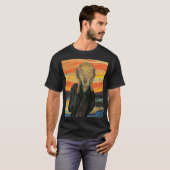Edvard Munch, "De schreeuw" T-shirt (Voorkant volledig)