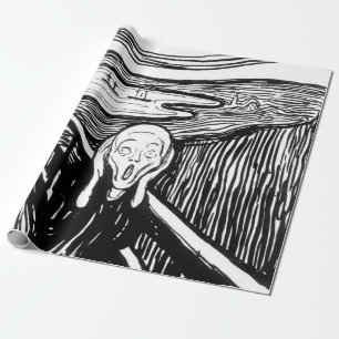 Edvard Munch - De Scream Lithografie Cadeaupapier