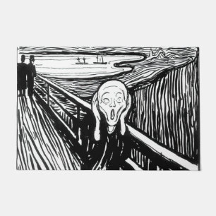 Edvard Munch - De Scream Lithografie Deurmat
