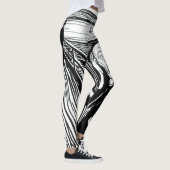 Edvard Munch - De Scream Lithografie Leggings (Rechts)
