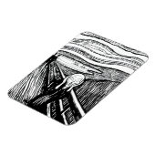 Edvard Munch - De Scream Lithografie Magneet (Linkerzijde)