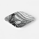 Edvard Munch - De Scream Lithografie Papieren Bordje (Gebogen)