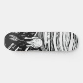 Edvard Munch - De Scream Lithografie Skateboard (Horizontaal)