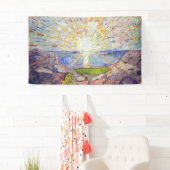 Edvard Munch - De Zon 1911 Spandoek (Insitu)