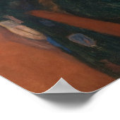 Edvard Munch - Dood in de Sickroom Poster (Hoek)