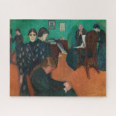 Edvard Munch - Dood in de Sickroom v1 Legpuzzel (Horizontaal)