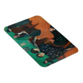 Edvard Munch - Dood in de Sickroom v1 Magneet (Rechterzijde)