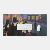 Edvard Munch - Evening op Karl Johan Street Bureaumat (Keyboard & Muis)