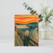 EDVARD MUNCH - Het beeldscherm van 1893 Briefkaart (Staand voorkant)