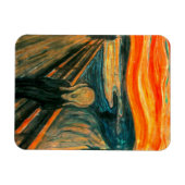EDVARD MUNCH - Het beeldscherm van 1893 Magneet (Horizontaal)